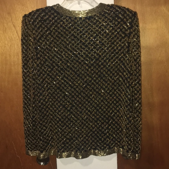 💛NWOT Jessica Howard 100% Silk Evening Jacket - Picture 5 of 13